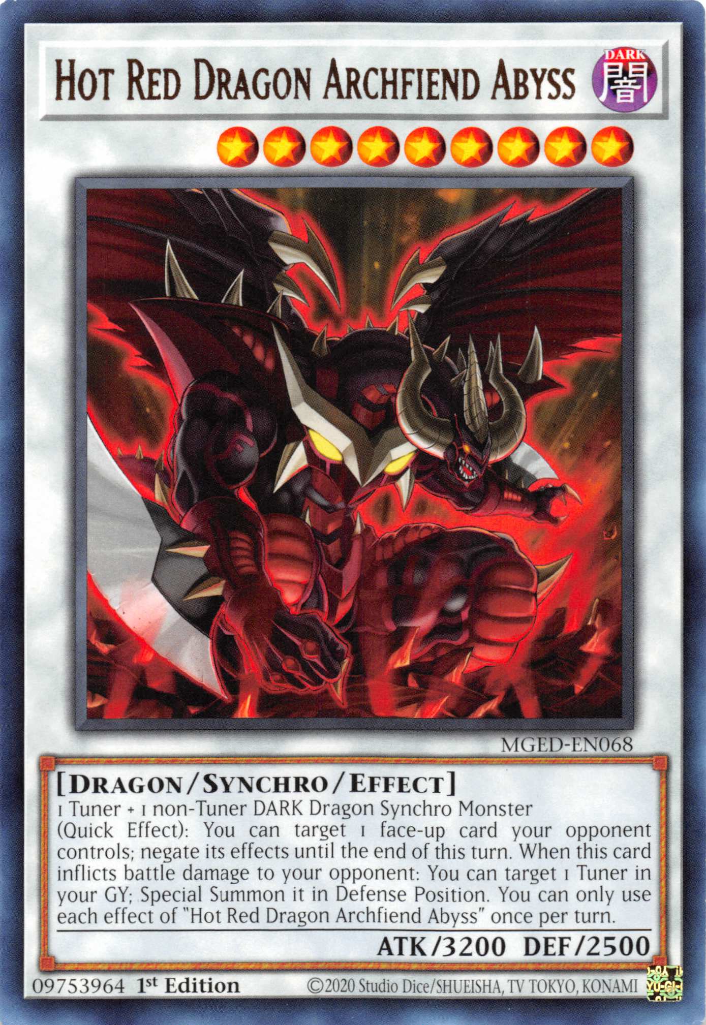 Hot Red Dragon Archfiend Abyss [MGED-EN068] Rare | Event Horizon Hobbies CA