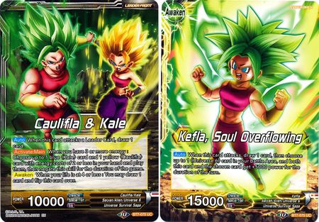 Caulifla & Kale // Kefla, Soul Overflowing (BT7-075) [Assault of the Saiyans] | Event Horizon Hobbies CA