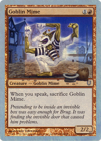 Goblin Mime (Alternate Foil) [Unhinged] | Event Horizon Hobbies CA