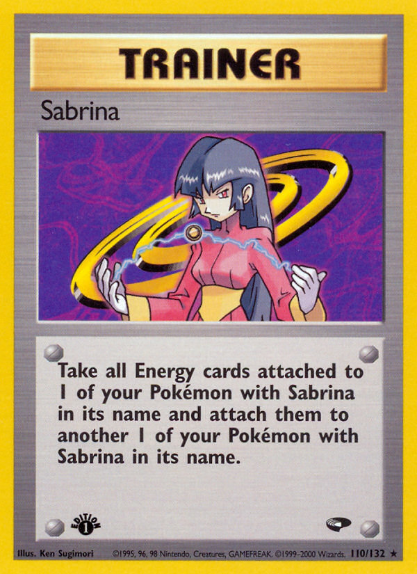 Sabrina (110/132) [Gym Challenge 1st Edition] | Event Horizon Hobbies CA