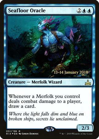 Seafloor Oracle [Rivals of Ixalan Promos] | Event Horizon Hobbies CA