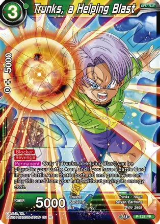 Trunks, a Helping Blast (P-128) [Mythic Booster] | Event Horizon Hobbies CA