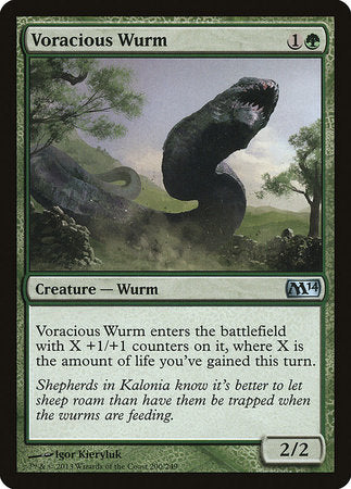 Voracious Wurm [Magic 2014] | Event Horizon Hobbies CA