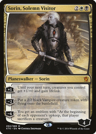 Sorin, Solemn Visitor [Khans of Tarkir] | Event Horizon Hobbies CA