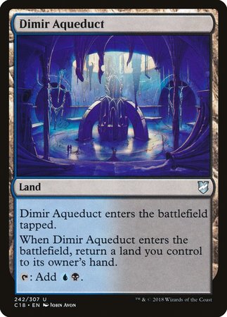 Dimir Aqueduct [Commander 2018] | Event Horizon Hobbies CA