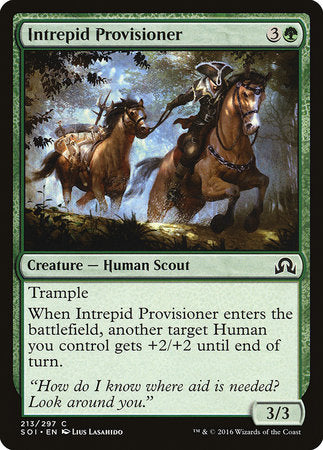 Intrepid Provisioner [Shadows over Innistrad] | Event Horizon Hobbies CA