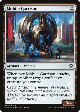 Mobile Garrison [Aether Revolt] | Event Horizon Hobbies CA