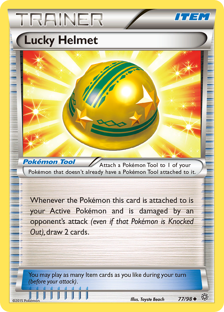 Lucky Helmet (77/98) [XY: Ancient Origins] | Event Horizon Hobbies CA