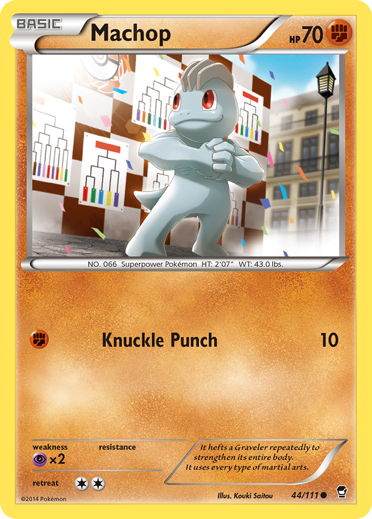 Machop (44/111) [XY: Furious Fists] | Event Horizon Hobbies CA