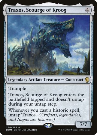 Traxos, Scourge of Kroog [Dominaria] | Event Horizon Hobbies CA