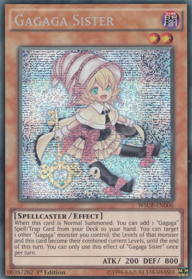 Gagaga Sister [WSUP-EN006] Secret Rare | Event Horizon Hobbies CA