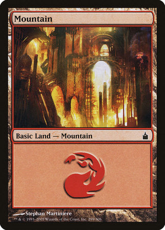 Mountain (299) [Ravnica: City of Guilds] | Event Horizon Hobbies CA