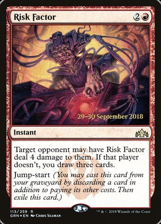 Risk Factor [Guilds of Ravnica Promos]