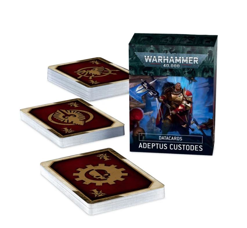 Adeptus Custodes Data Cards | Event Horizon Hobbies CA