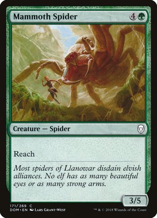 Mammoth Spider [Dominaria] | Event Horizon Hobbies CA