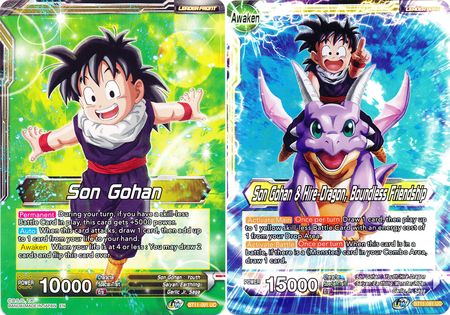 Son Gohan // Son Gohan & Hire-Dragon, Boundless Friendship (BT11-091) [Vermilion Bloodline 2nd Edition] | Event Horizon Hobbies CA