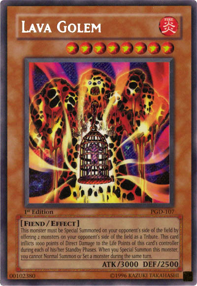 Lava Golem [PGD-107] Secret Rare | Event Horizon Hobbies CA