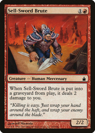 Sell-Sword Brute [Ravnica: City of Guilds] | Event Horizon Hobbies CA