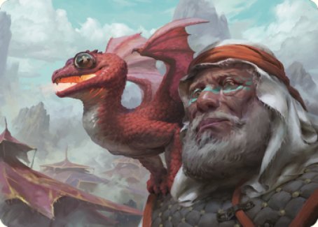 Dragon Whelp Art Card [Dominaria United Art Series] | Event Horizon Hobbies CA