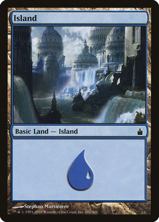 Island (291) [Ravnica: City of Guilds] | Event Horizon Hobbies CA