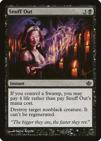 Snuff Out [Duel Decks: Garruk vs. Liliana] | Event Horizon Hobbies CA