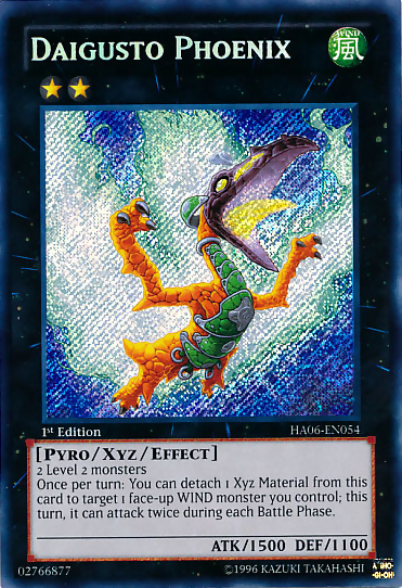 Daigusto Phoenix [HA06-EN054] Secret Rare | Event Horizon Hobbies CA