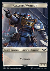 Astartes Warrior (001) // Cherubael Double-sided Token [Universes Beyond: Warhammer 40,000 Tokens] | Event Horizon Hobbies CA