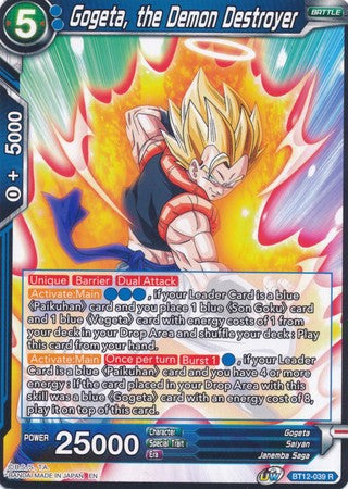 Gogeta, the Demon Destroyer (BT12-039) [Vicious Rejuvenation] | Event Horizon Hobbies CA