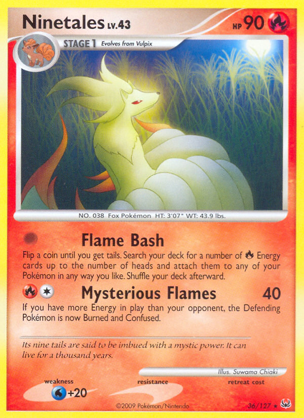 Ninetales (36/127) [Platinum: Base Set] | Event Horizon Hobbies CA