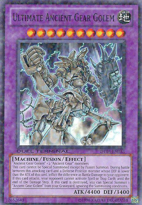 Ultimate Ancient Gear Golem [DT03-EN033] Common | Event Horizon Hobbies CA