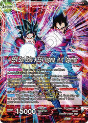 Son Goku & Vegeta // SS4 Son Goku & SS4 Vegeta, In It Together (BT18-001) [Dawn of the Z-Legends] | Event Horizon Hobbies CA