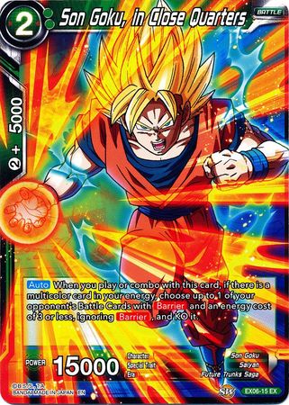 Son Goku, in Close Quarters (EX06-15) [Special Anniversary Set] | Event Horizon Hobbies CA