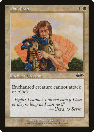 Pacifism [Urza's Saga] | Event Horizon Hobbies CA