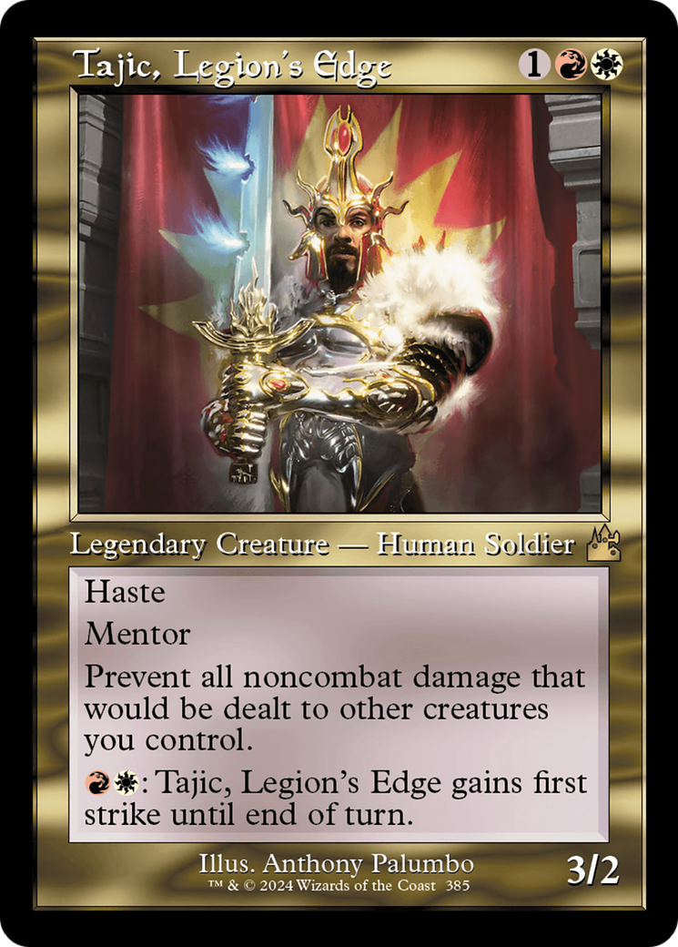 Tajic, Legion's Edge (Retro Frame) [Ravnica Remastered] | Event Horizon Hobbies CA