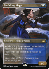 Meddling Mage (Borderless) [Double Masters] | Event Horizon Hobbies CA