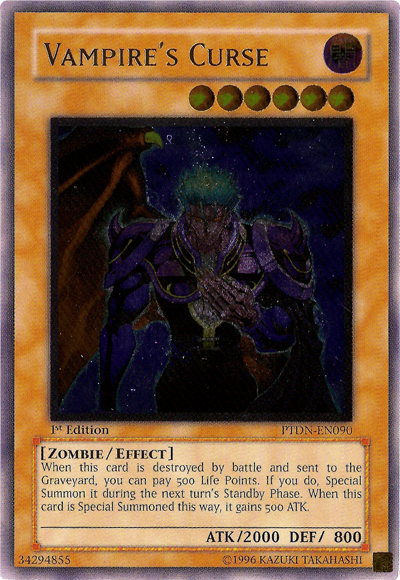 Vampire's Curse [PTDN-EN090] Ultimate Rare | Event Horizon Hobbies CA