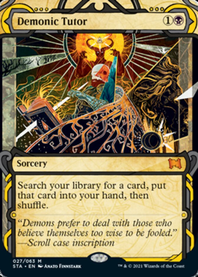 Demonic Tutor [Strixhaven Mystical Archive] | Event Horizon Hobbies CA