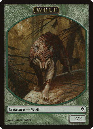 Wolf Token [Zendikar Tokens] | Event Horizon Hobbies CA