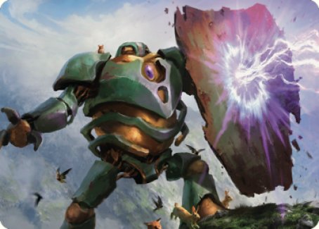 Walking Bulwark Art Card [Dominaria United Art Series] | Event Horizon Hobbies CA