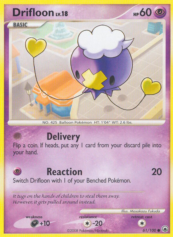 Drifloon (61/100) [Diamond & Pearl: Majestic Dawn] | Event Horizon Hobbies CA