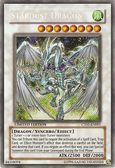 Stardust Dragon [CT05-EN001] Secret Rare | Event Horizon Hobbies CA