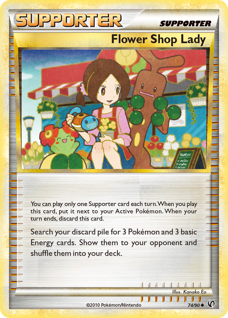 Flower Shop Lady (74/90) [HeartGold & SoulSilver: Undaunted] | Event Horizon Hobbies CA