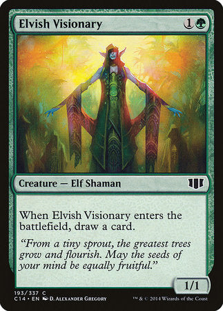 Elvish Visionary [Commander 2014] | Event Horizon Hobbies CA