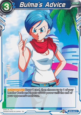 Bulma's Advice (BT8-042) [Malicious Machinations] | Event Horizon Hobbies CA