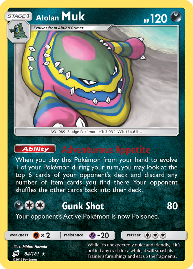 Alolan Muk (84/181) [Sun & Moon: Team Up] | Event Horizon Hobbies CA