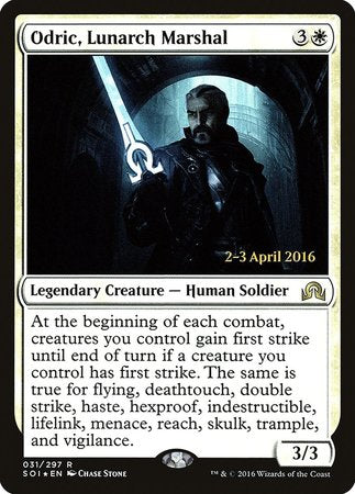 Odric, Lunarch Marshal [Shadows over Innistrad Promos] | Event Horizon Hobbies CA