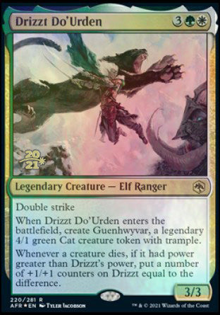 Drizzt Do'Urden [Dungeons & Dragons: Adventures in the Forgotten Realms Prerelease Promos] | Event Horizon Hobbies CA