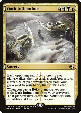 Dark Intimations [Aether Revolt] | Event Horizon Hobbies CA