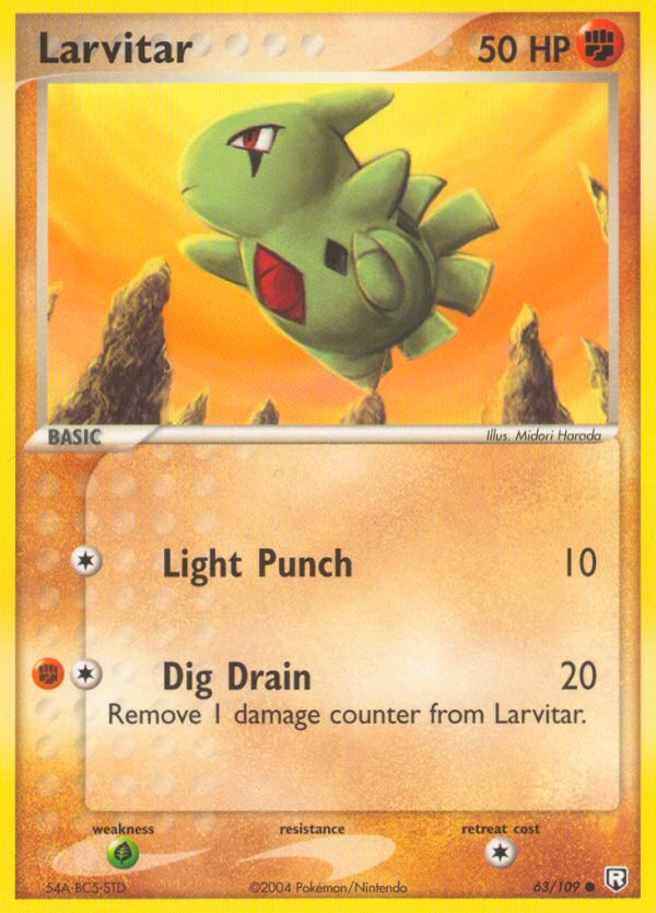 Larvitar (63/109) [EX: Team Rocket Returns] | Event Horizon Hobbies CA