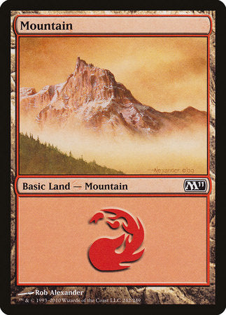 Mountain (242) [Magic 2011] | Event Horizon Hobbies CA